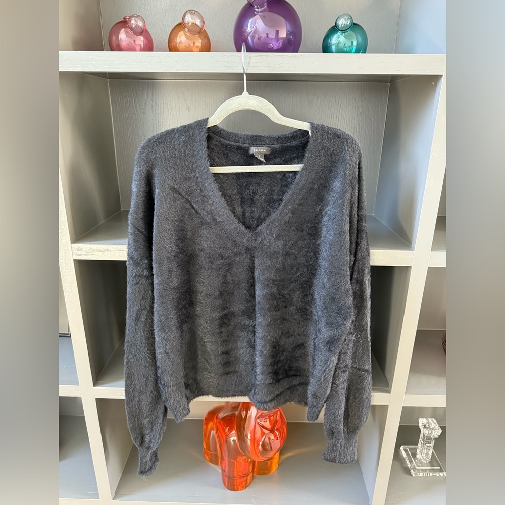 Halogen Black Oversized Sweater